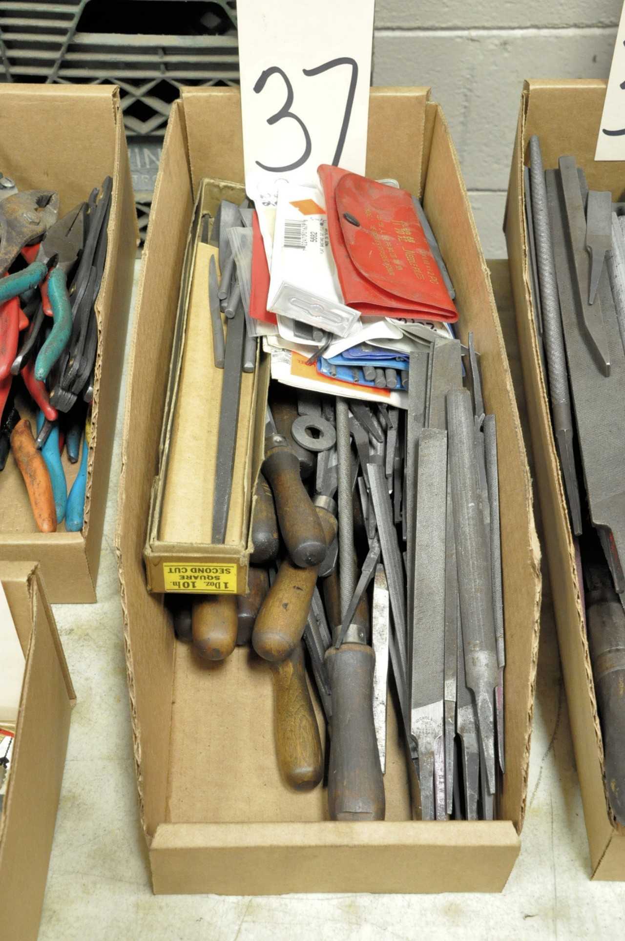 Lot Files in 1 Box - HAND TOOLS