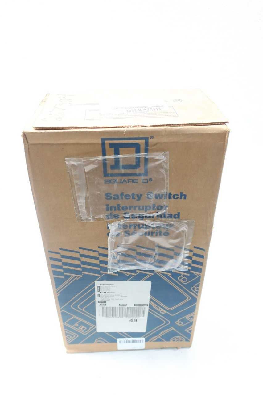 SQUARE D CH362 3P 60A AMP 600V-AC FUSIBLE DISCONNECT SWITCH - DISCONNECT SWITCHES