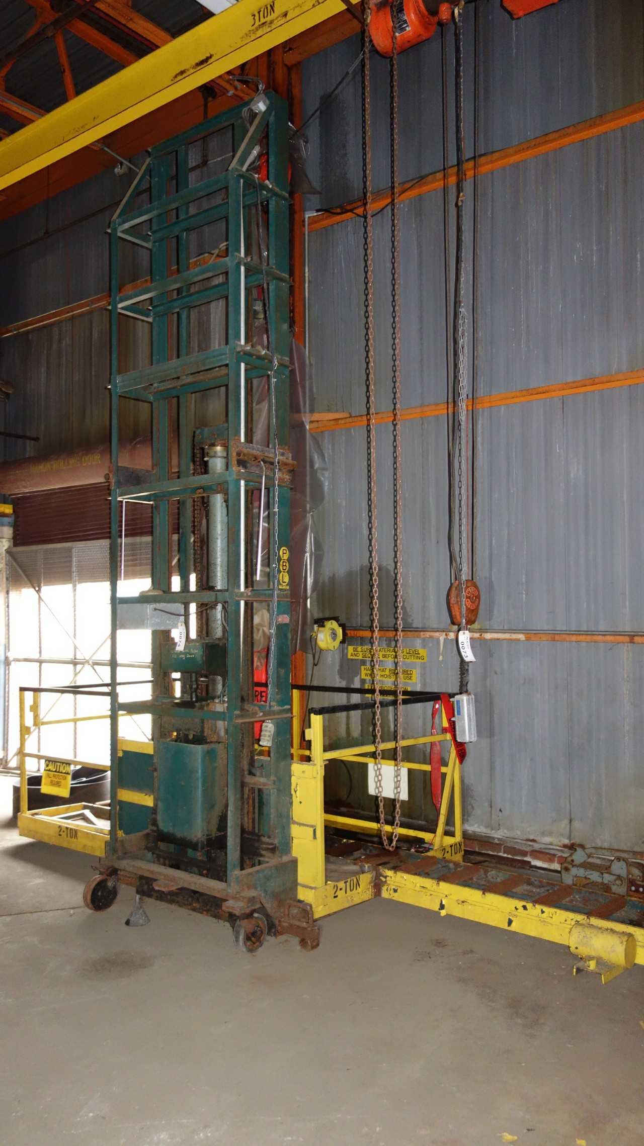 2 TON MANUAL PLATFORM LIFT 4000 lbs Capacity PBL - LIFT CART