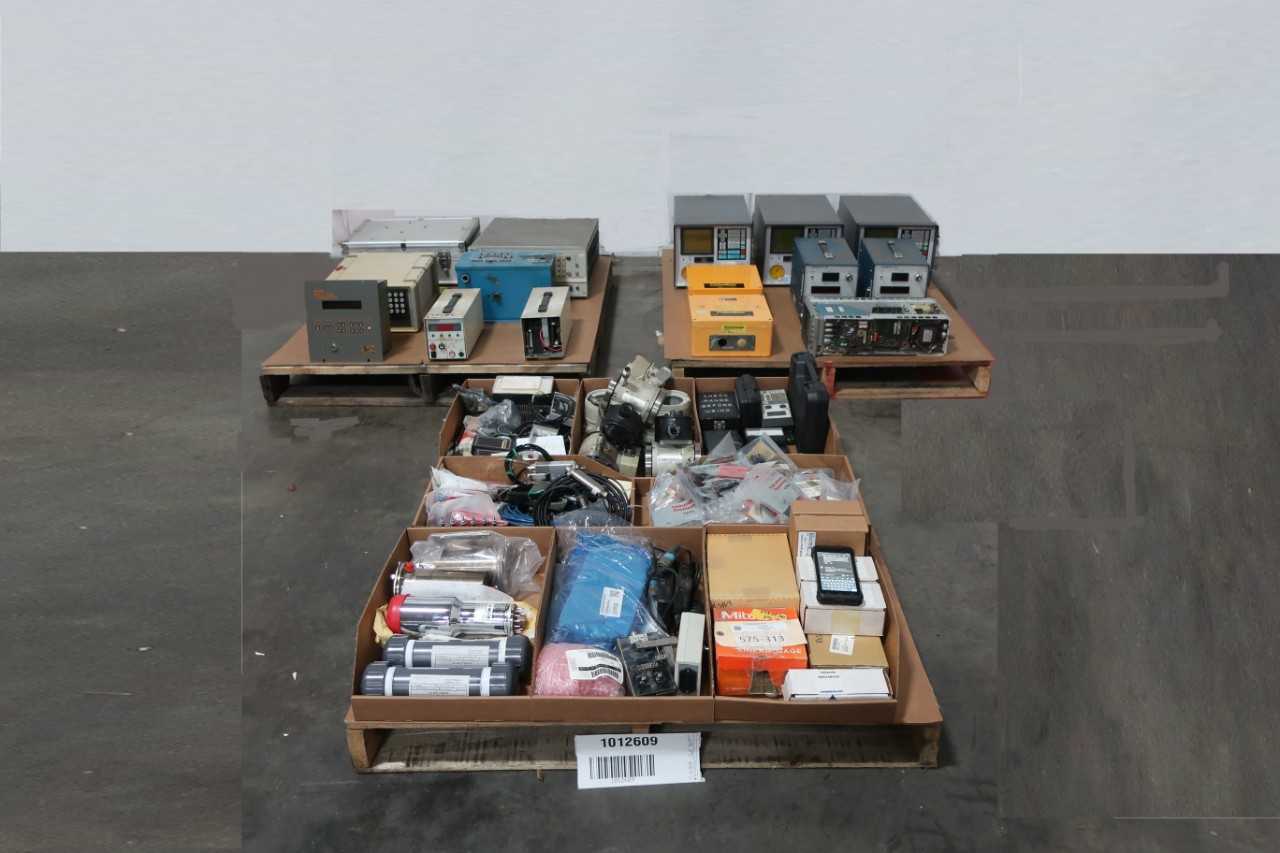 3 PALLETS OF ASSORTED TESTING EQUIPMENT - METAL INSPECTION EQUIPMENT