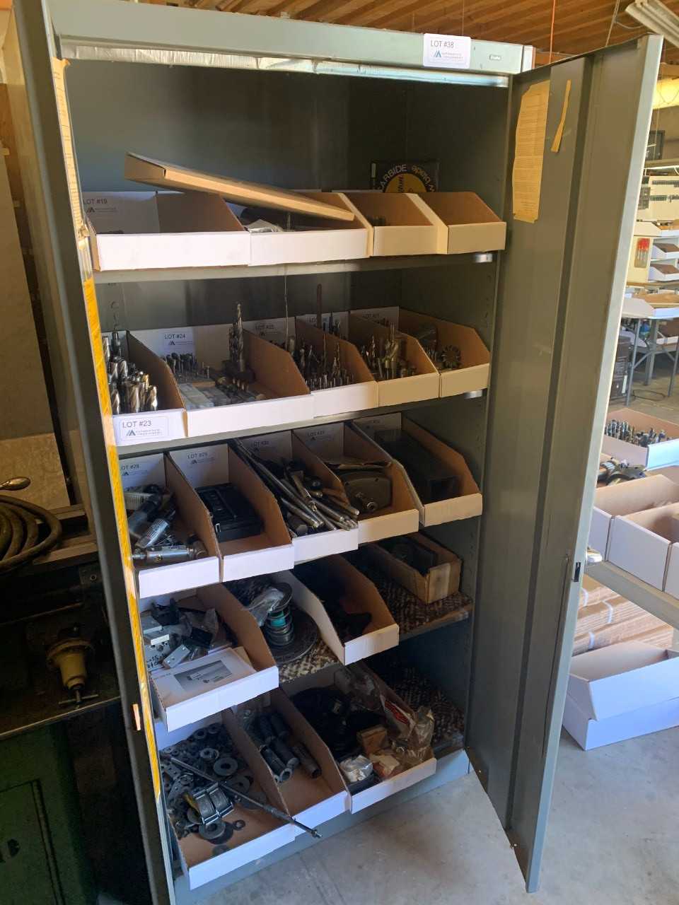 5 Shelf Cabinet (Contents Not Included) - TOOL STORAGE