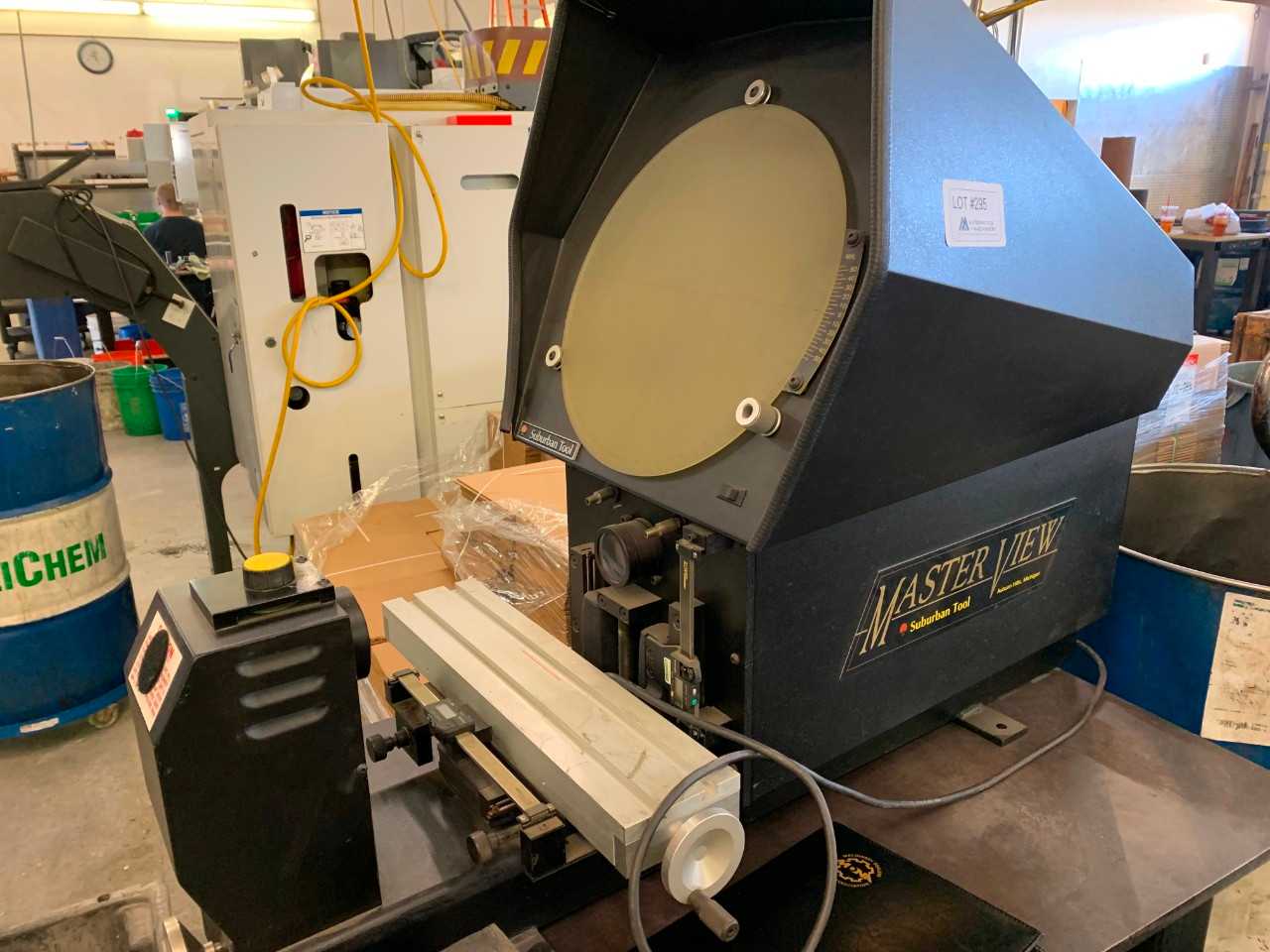 Suburban Tool Master View Optical Comparator - PROCESS EQUIPMENT