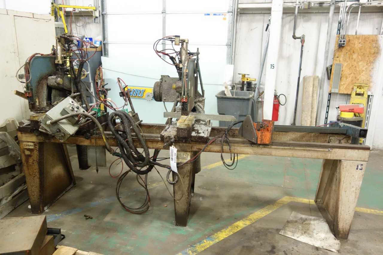 CTD MACHINE DOUBLE END TRIM AND COMPOUND MITRE SAW - ELECTRIC POWER TOOLS