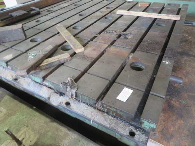 T Slotted Table, approx. 75" x 96" - MISCELLANEOUS