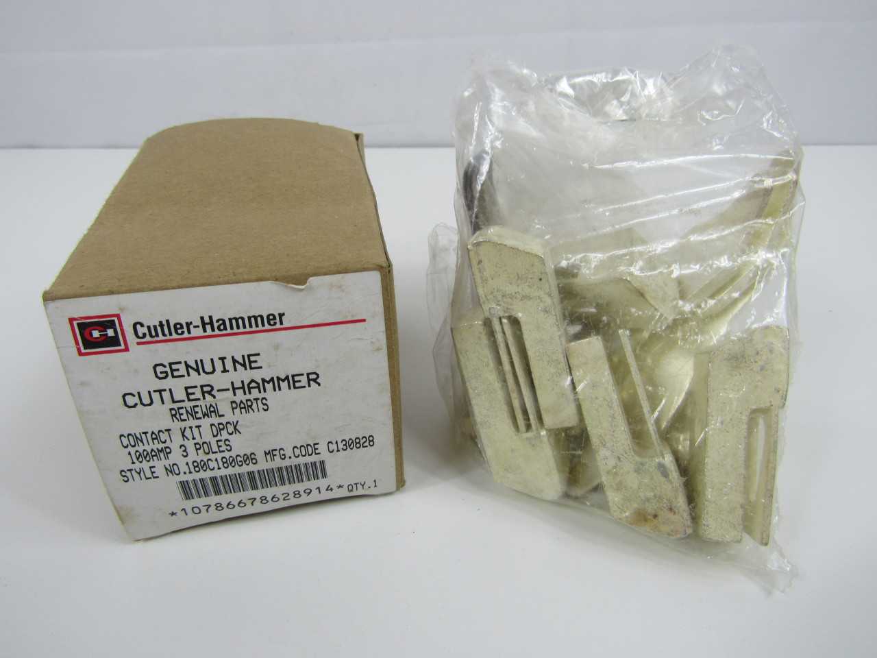 Quantity of 7x 180C180G06 Contacts - VALVES