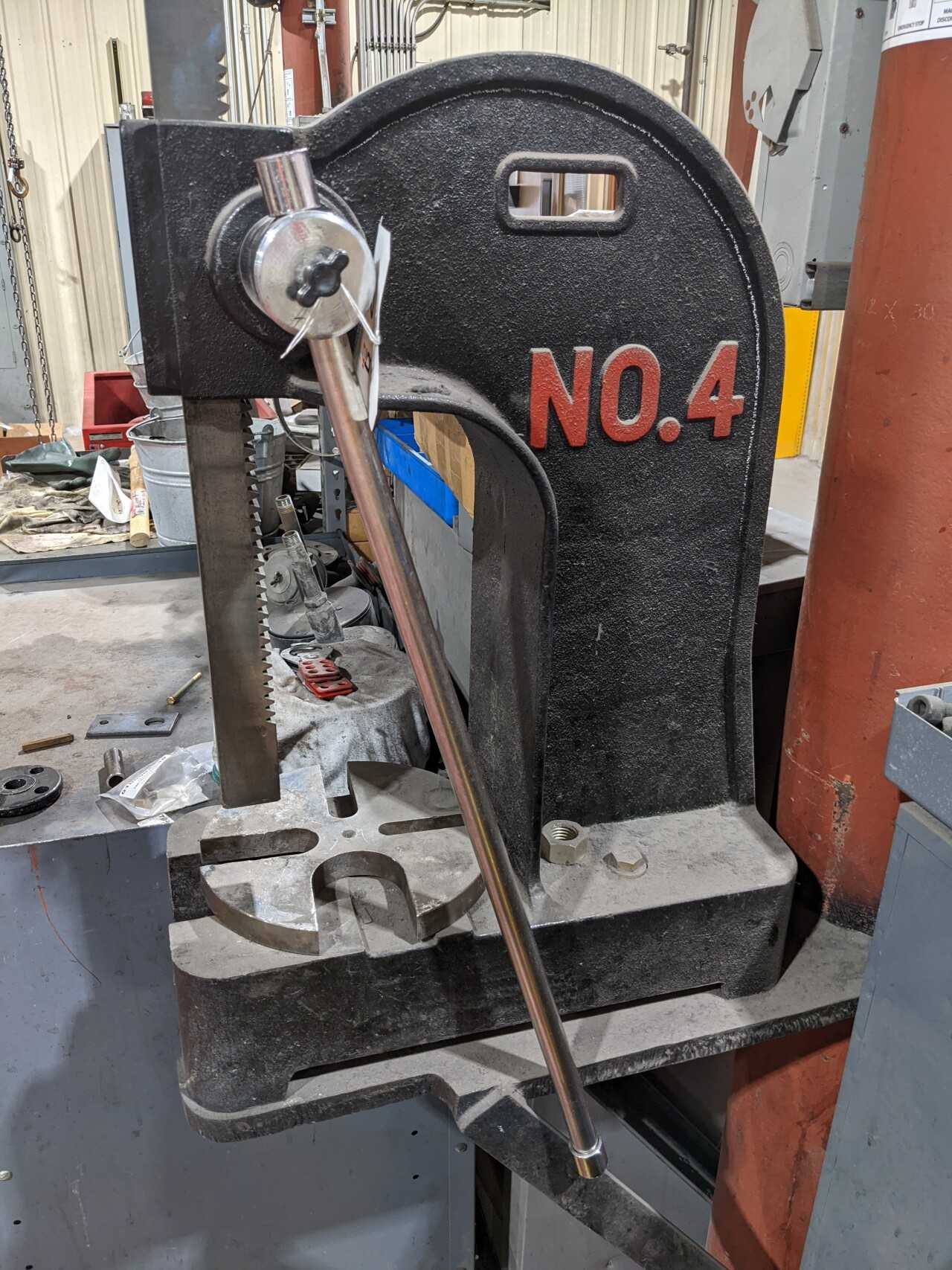 ARBOR PRESS - MECHANICAL STAMPING PRESSES ARBOR PRESS - MECHANICAL STAMPING PRESSES