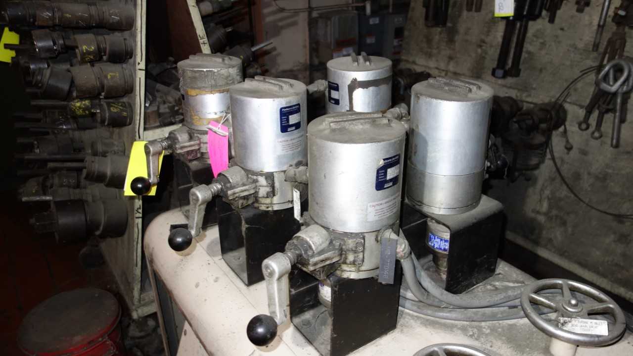 LOT OF 5 FOXBORO JORDAN 4-1630 TURBINE DRAIN VALVE ROTARY ACTUATOR - VALVES
