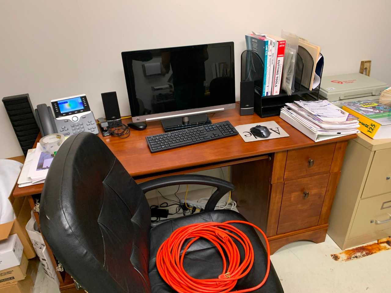 Desk, Chair, (No Computer) - PLANT & FACILITY