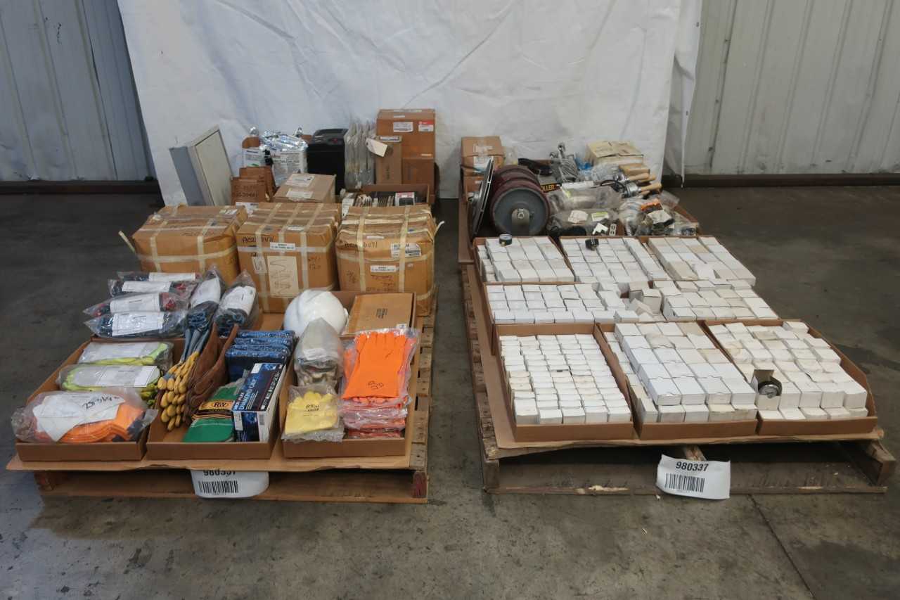 4 PALLETS OF ASSORTED MRO - INDUSTRIAL PARTS