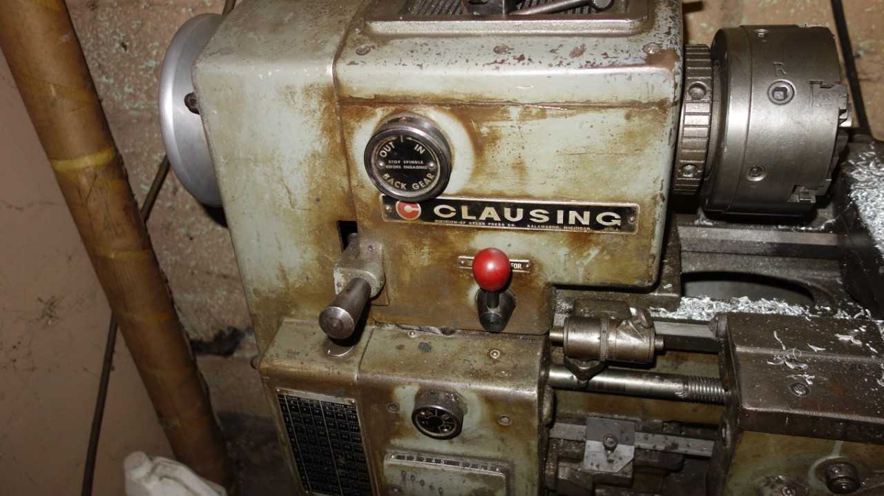 CLAUSING 5914 12X36IN FLAME HARDENED ENGINE LATHE - LATHES