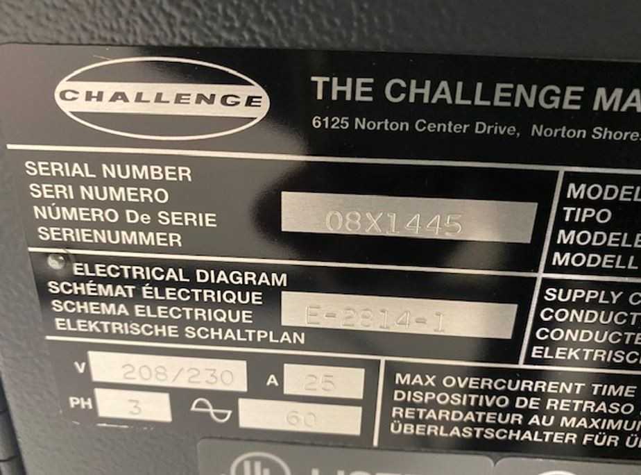 Challenge E-2814-1 Paper Cutter - Collierville, TN - MISCELLANEOUS