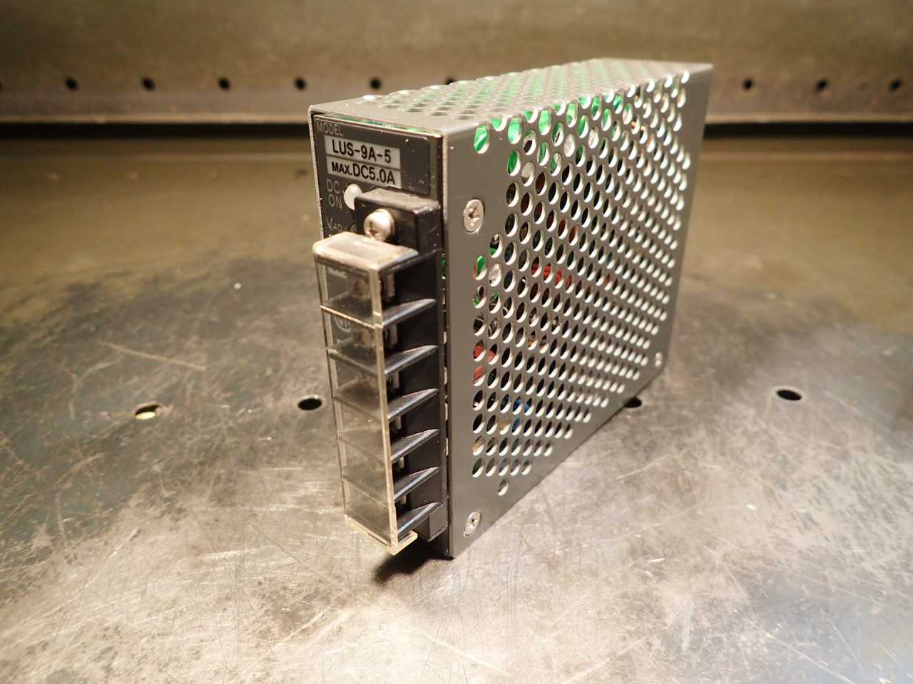 Lambda LUS9A-5 Power Supply: 85-132V AC or 110-165V DC in, 5VDC +/- 5% 5A out - ELECTRICAL COMPONENTS