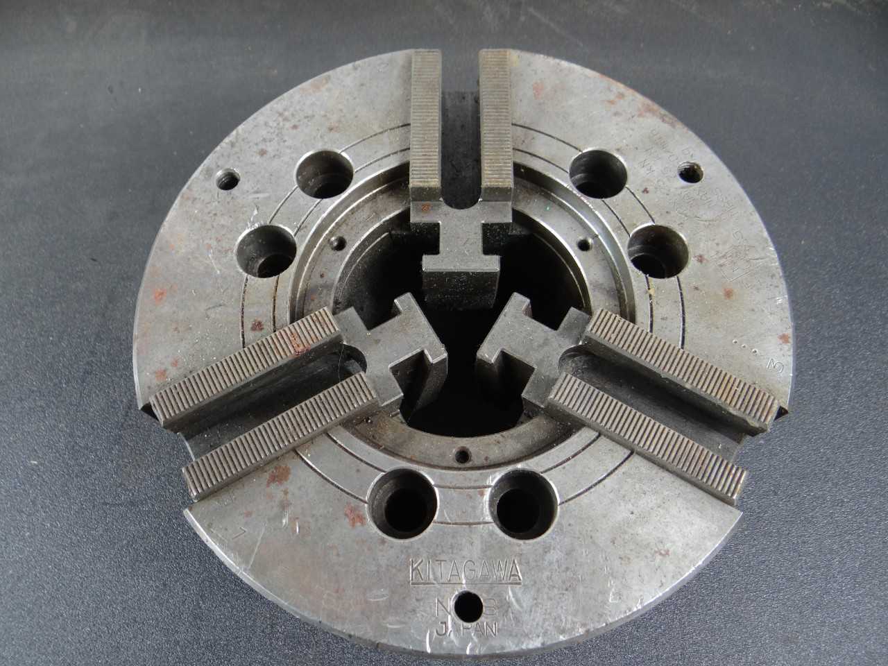 KITAGAWA POWER LATHE CHUCK 8 INCH DIAMETER - MACHINING ACCESSORIES & TOOLING