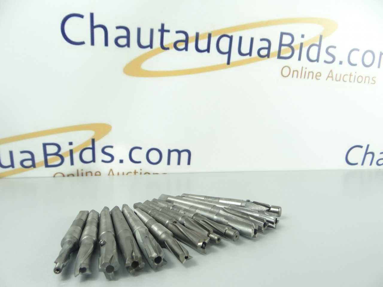 Lot of 13 Assorted 1MT Stub Taper Pilot Counterbores - MACHINING ACCESSORIES & TOOLING