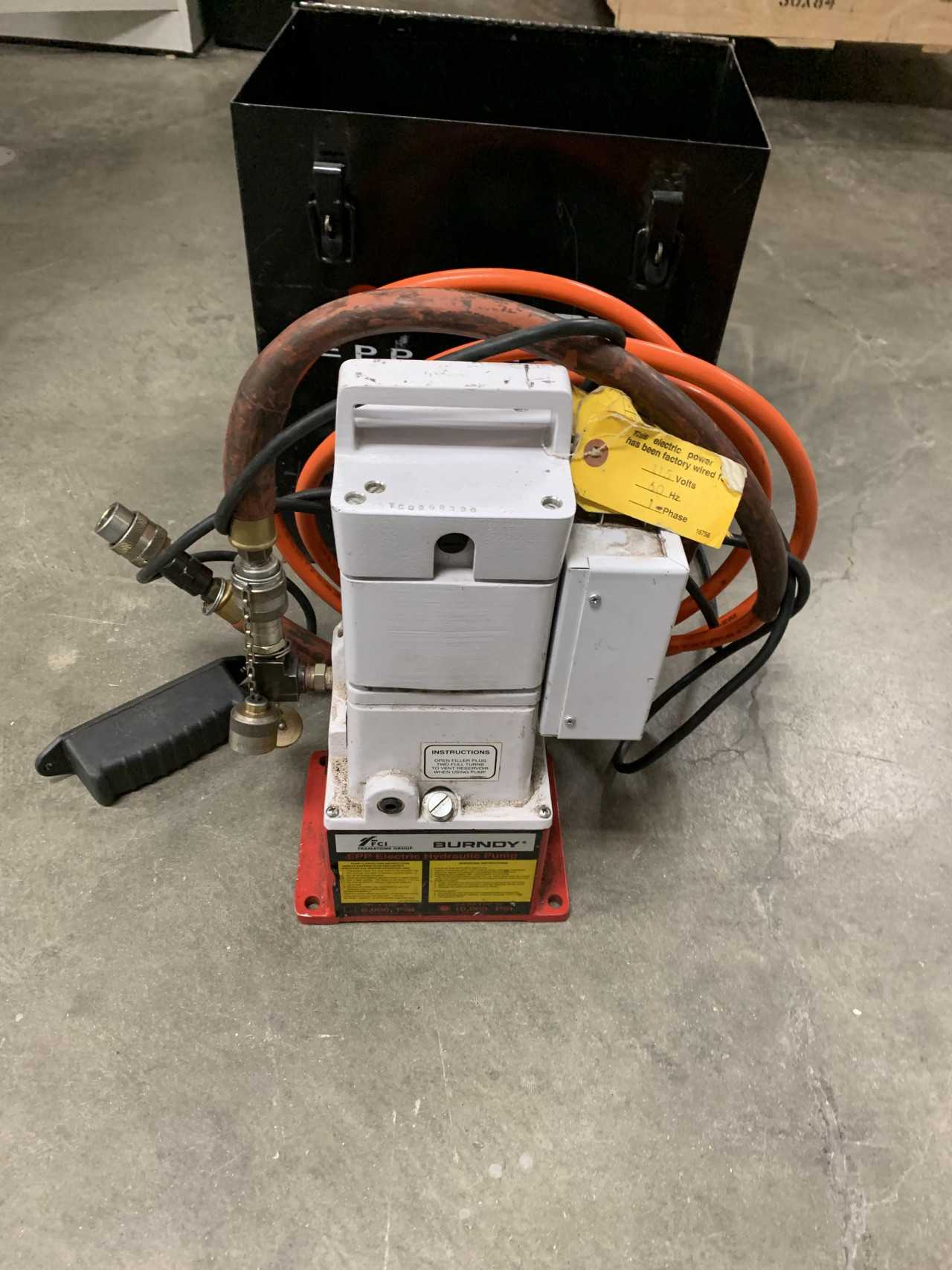 Burndy EPP Electric Hydraulic Pump - HYDRAULIC PUMP