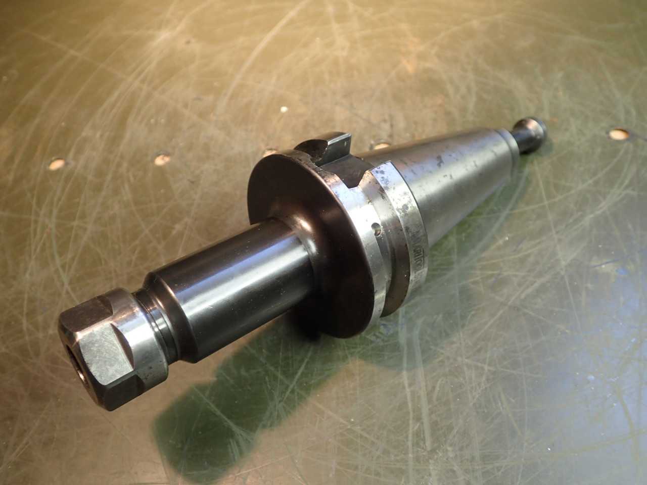 Maritool, BT40-ER16-100, ER-16 Collet Chuck: 100mm Projection, BT-40 Taper Shank - MACHINING ACCESSORIES & TOOLING