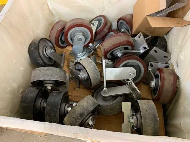 Lot of Various- Casters Approx 32 - INDUSTRIAL PARTS