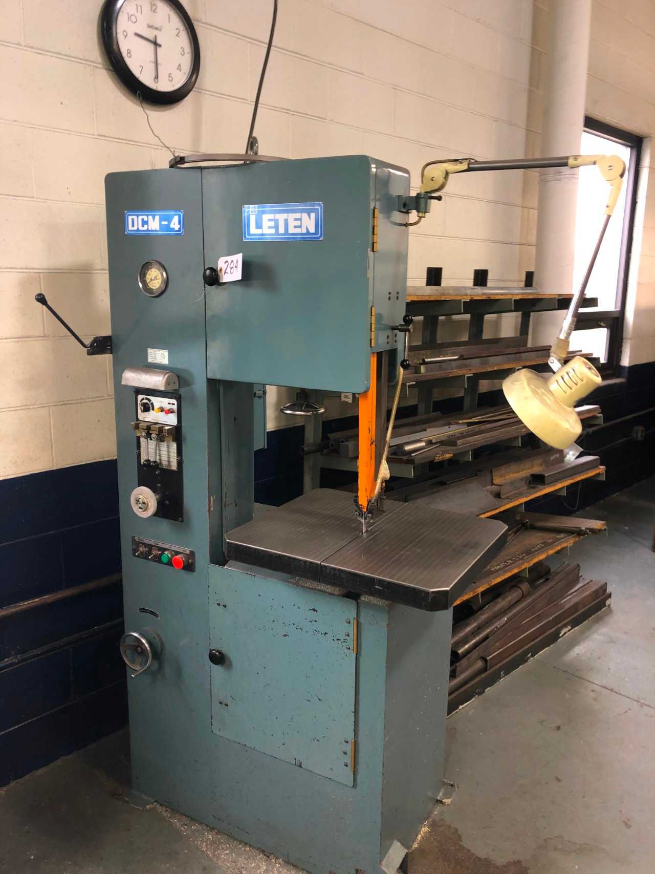 Leten Model DCM-4 Vertical Bandsaw - METAL SAWS