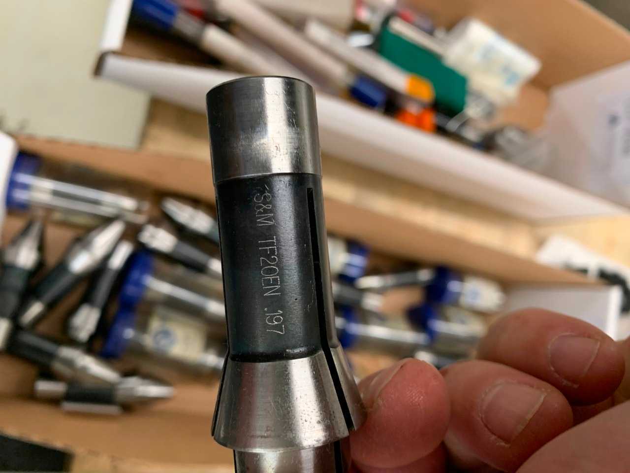 Misc. TF20 Collets  & Guide Bushings - ELECTRIC POWER TOOLS