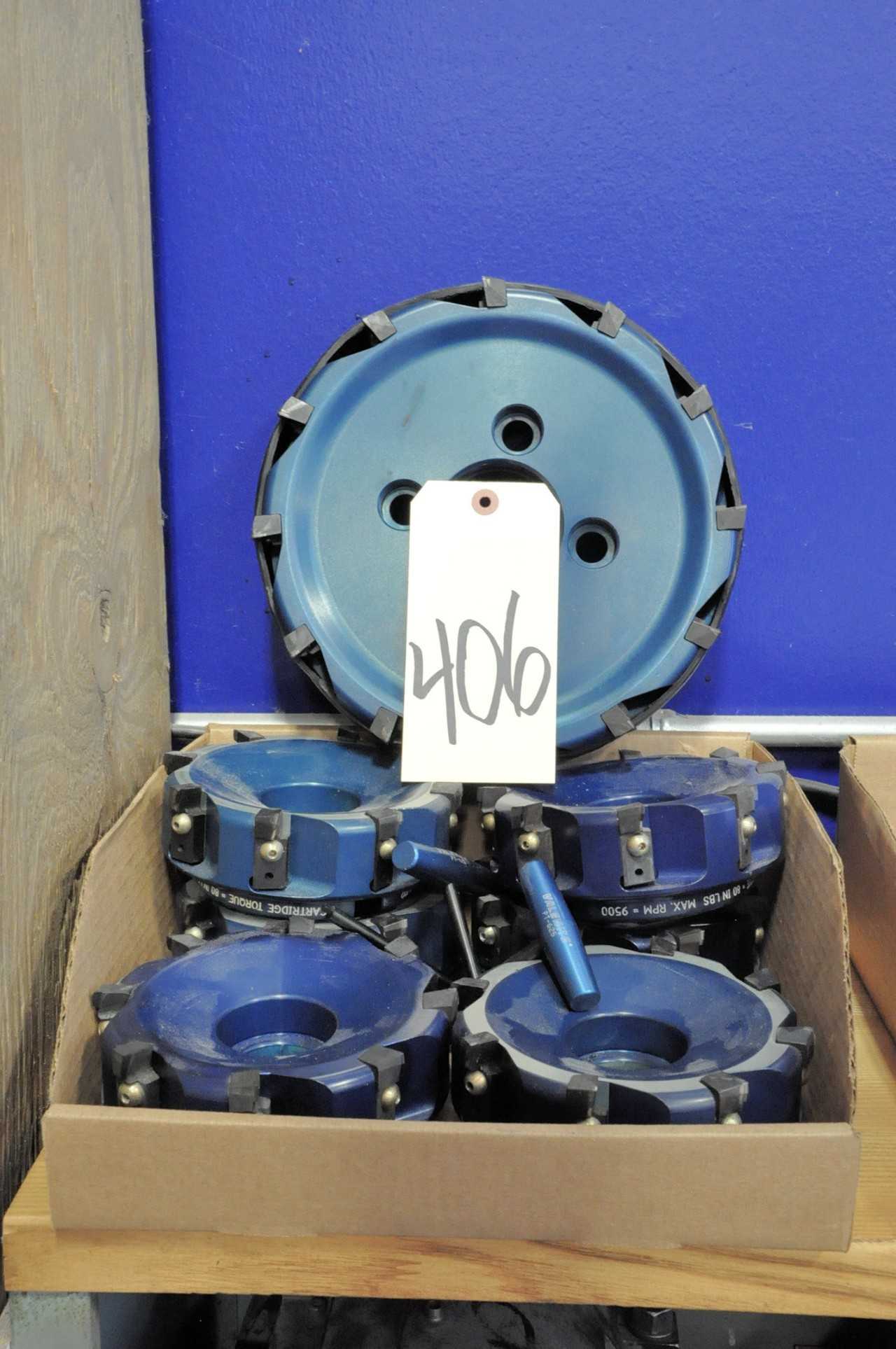 Lot-(7) Insert Type Face Cutters in (1) Box - ELECTRIC POWER TOOLS