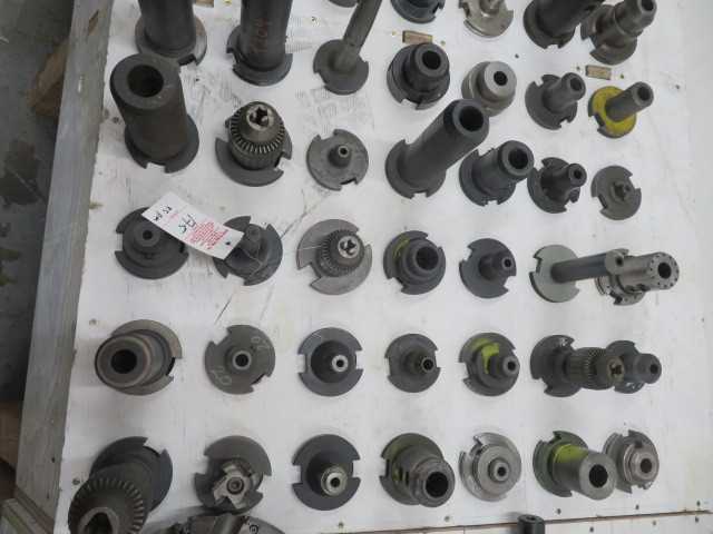 Number 50 Taper Tooling 35 pcs in picture - MACHINING ACCESSORIES & TOOLING