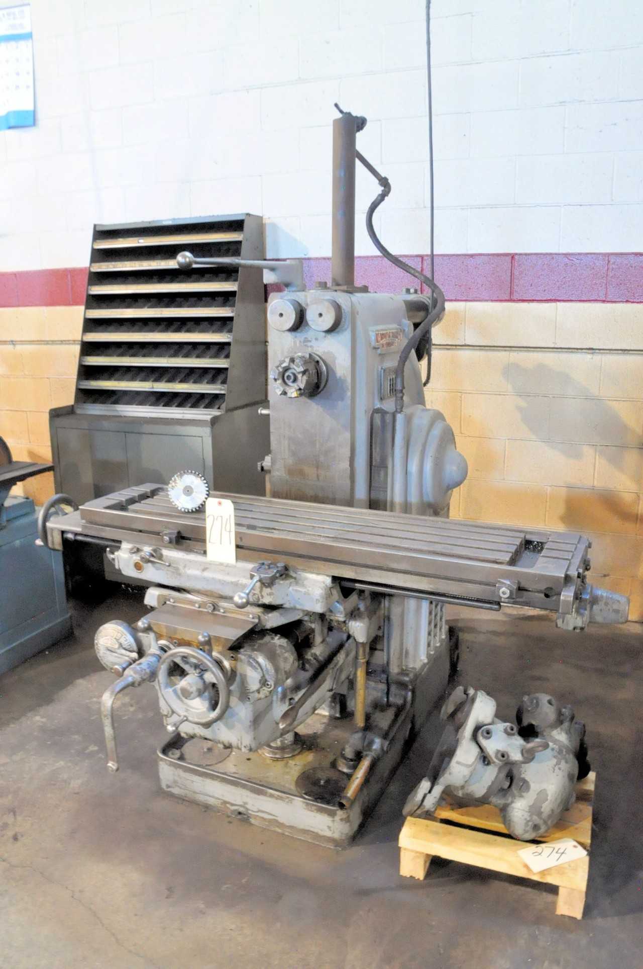 Kearney & Trecker Milwaukee Horizontal Mill - HORIZONTAL MILLING MACHINES