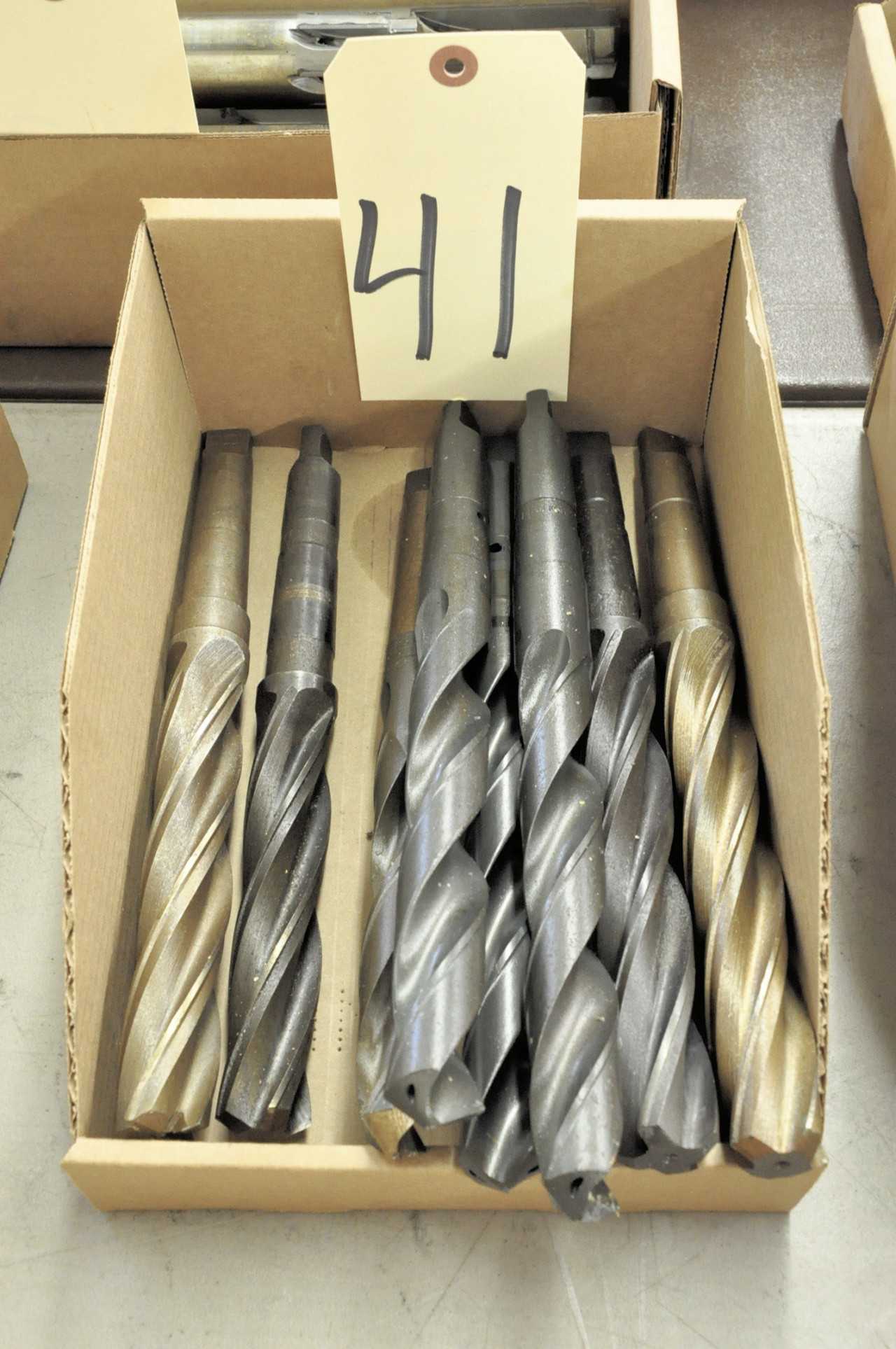 Lot-Tapered Shank Drills in (1) Box - ELECTRIC POWER TOOLS