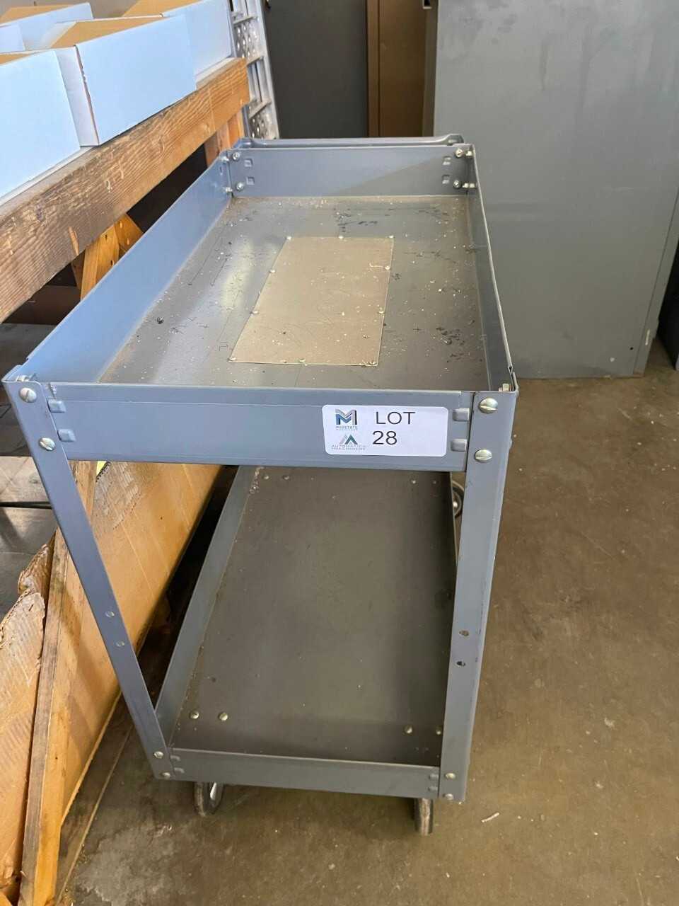Rolling Metal Cart - ROLLING CARTS