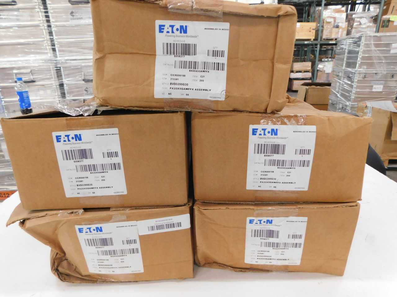 Lot of Quantity 5x BVD0299G30 Electrical Enclosures - ELECTRICAL ENCLOSURES