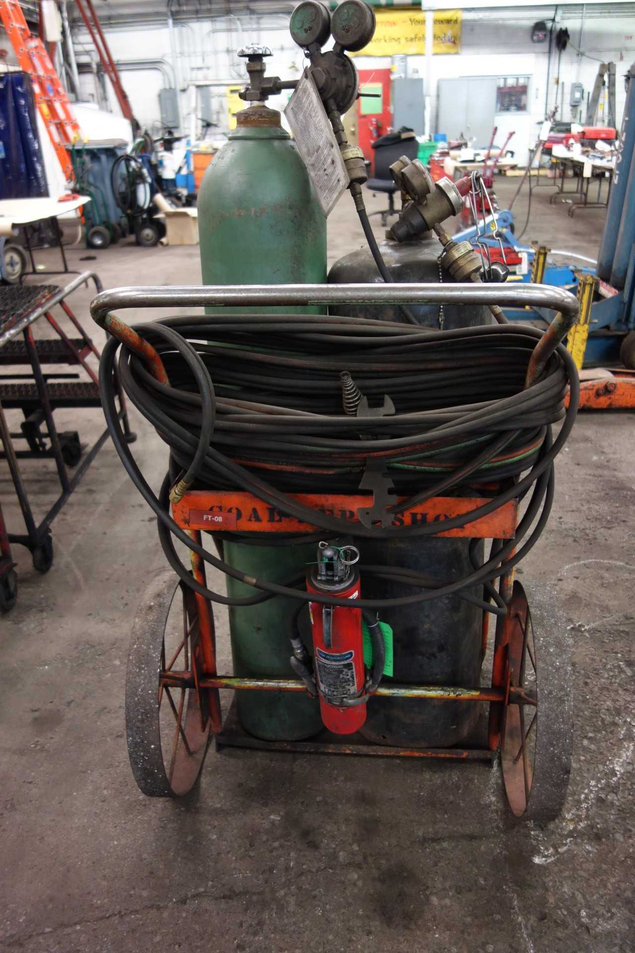 AIRGAS WELDING CART (TANKS NOT INCLUDED) - PROCESS EQUIPMENT