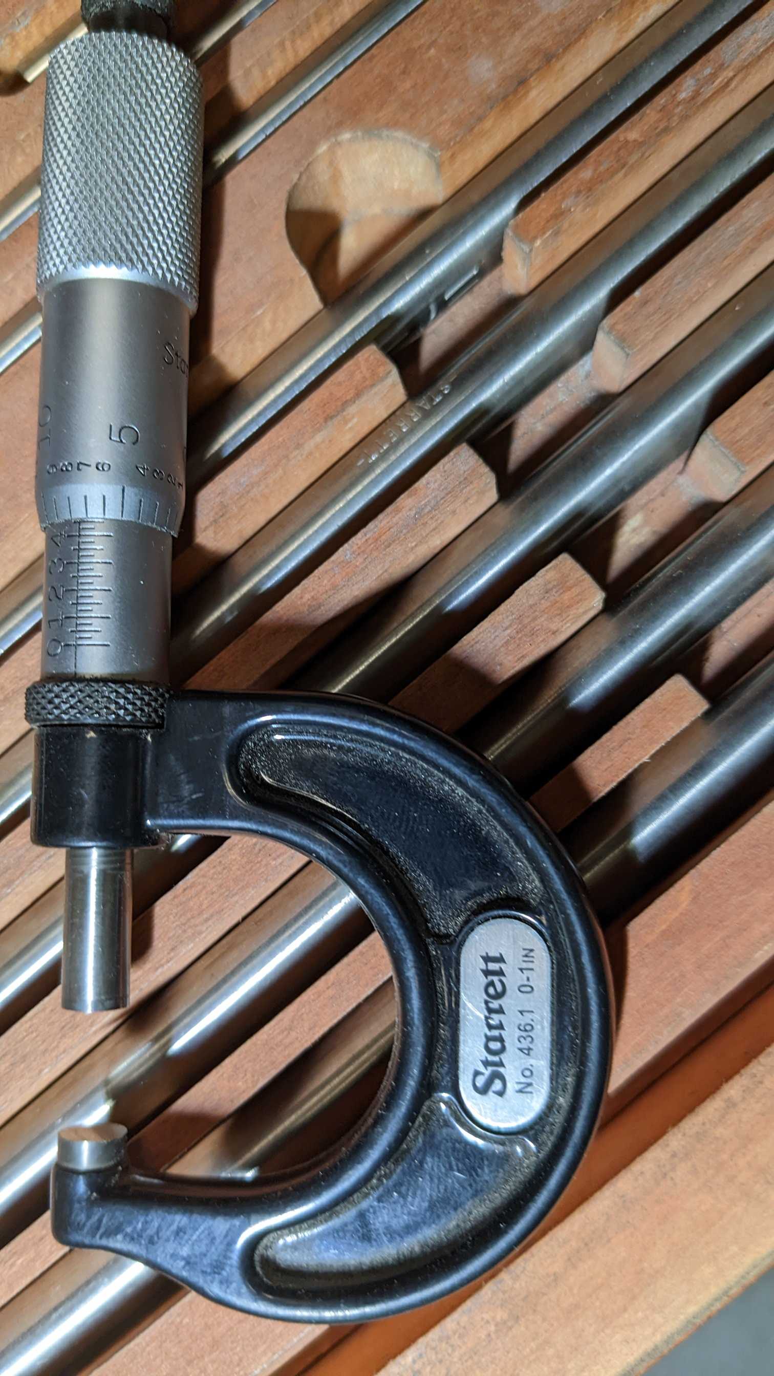 STARRETT MICROMETER SET - MACHINING ACCESSORIES & TOOLING