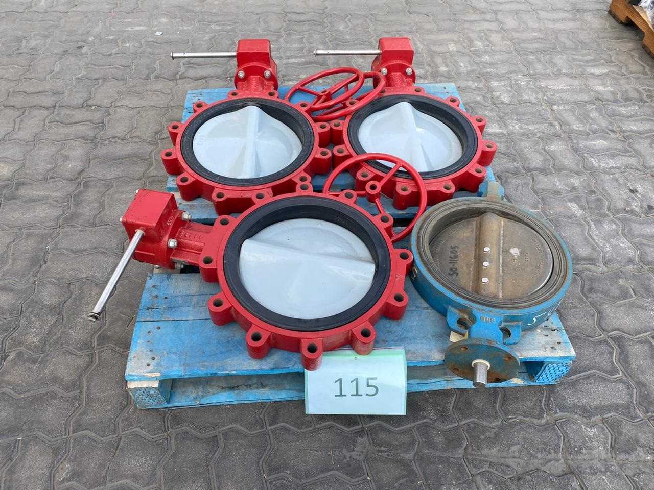PALLET OF ASSORTED BUTTERFLY VALVES - BUTTERFLY VALVE