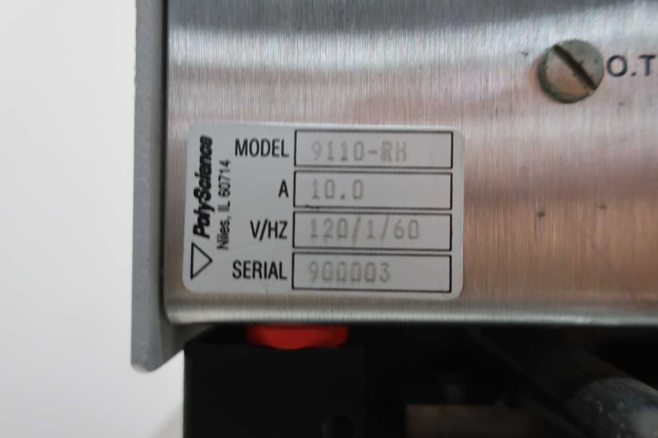 POLYSCIENCE CIRCULATING HEATING REFRIGERATED WATER BATH - HVAC EQUIPMENT