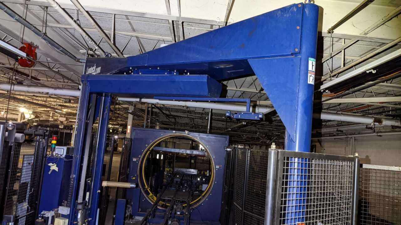 LANTECH PALLET WRAPPING SYSTEM - PACKAGING