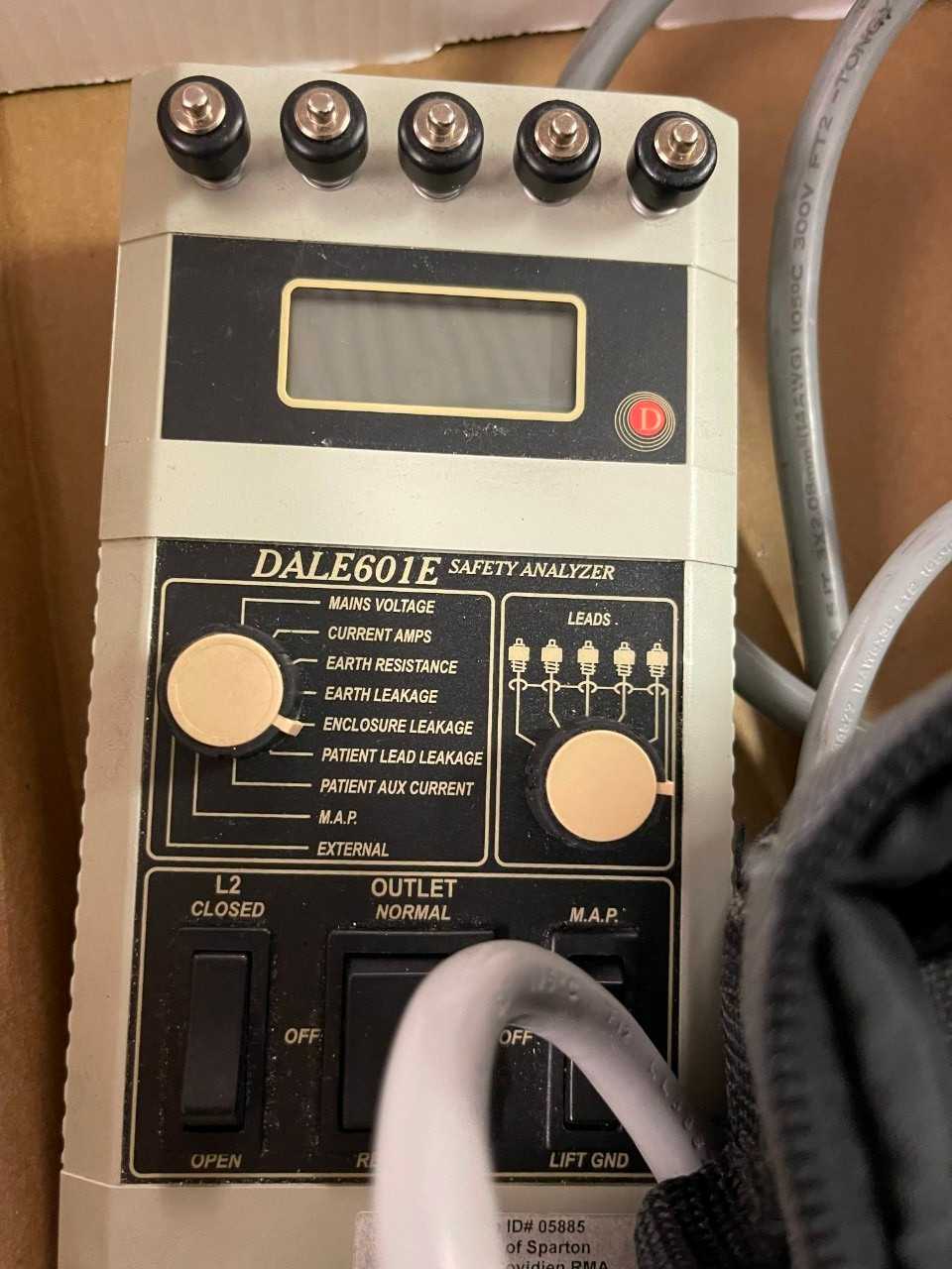 Dale Tech LT544D & 601E Electrical Analyzers - ELECTRICAL COMPONENTS