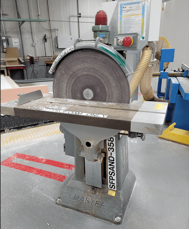 1977 Kindt Collins 0460V R Disc Grinder - GRINDING MACHINES