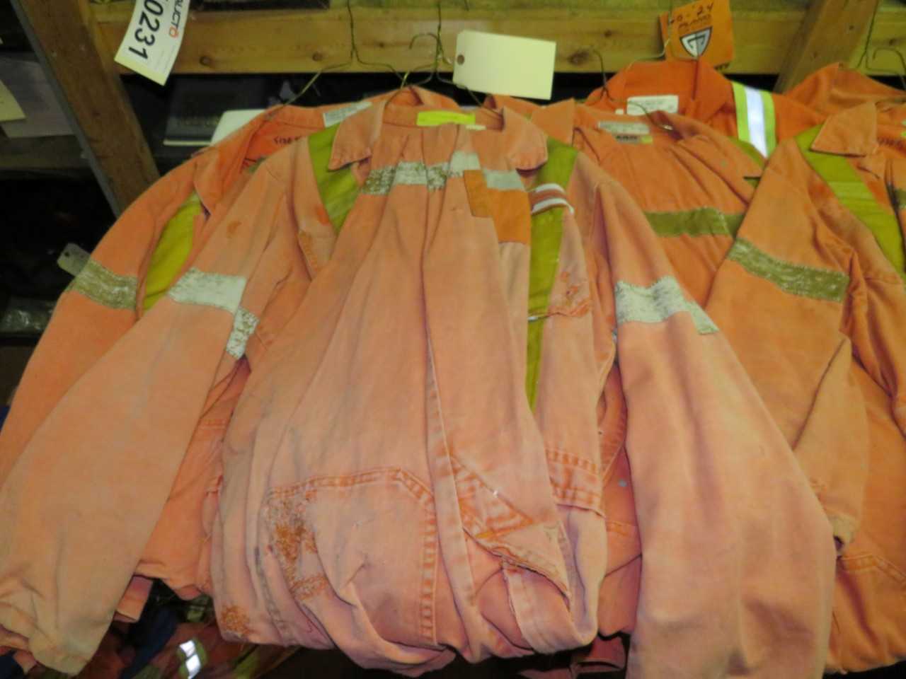 LOT OF 10 ASSORTED FLAME RESISTANT COVERALLS - SAFETY SWITCH
