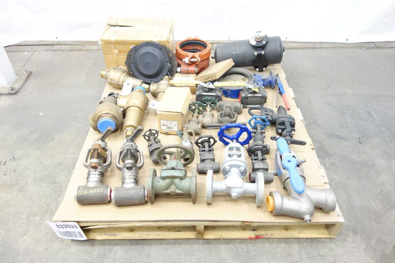 1 PALLET OF ASSORTED VALVES AND ACCESSORIES - VALVES
