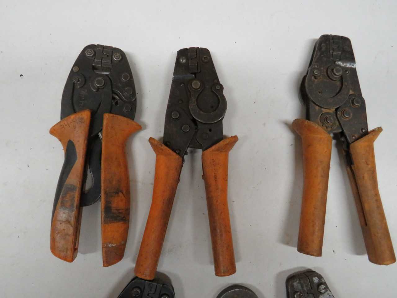 LOT OF 6 WIEDMULLER FERRULE TOOLS - ELECTRIC POWER TOOLS