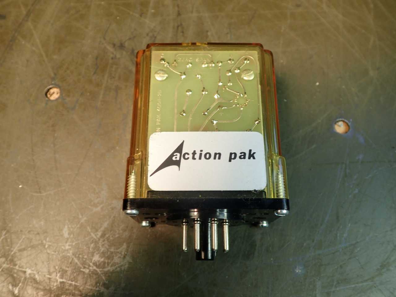 Action-Pak 4001-138 Rt 100 ohm Output 0-1 VDC Power 120 VAC 8-Pin Base - ELECTRICAL COMPONENTS