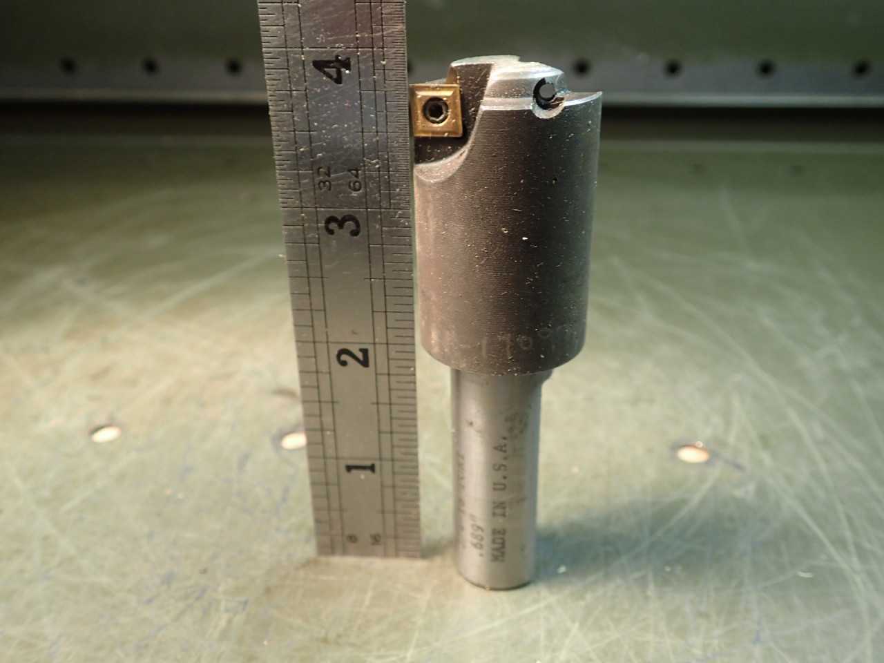 Waukesha, SAE 3/4" -16 Indexable Carbide Contour Port Cutter: 3/4" Shank - MACHINE TOOLING
