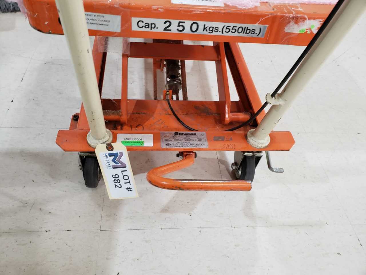550 Lb Rolling Hydraulic Cart - MISCELLANEOUS