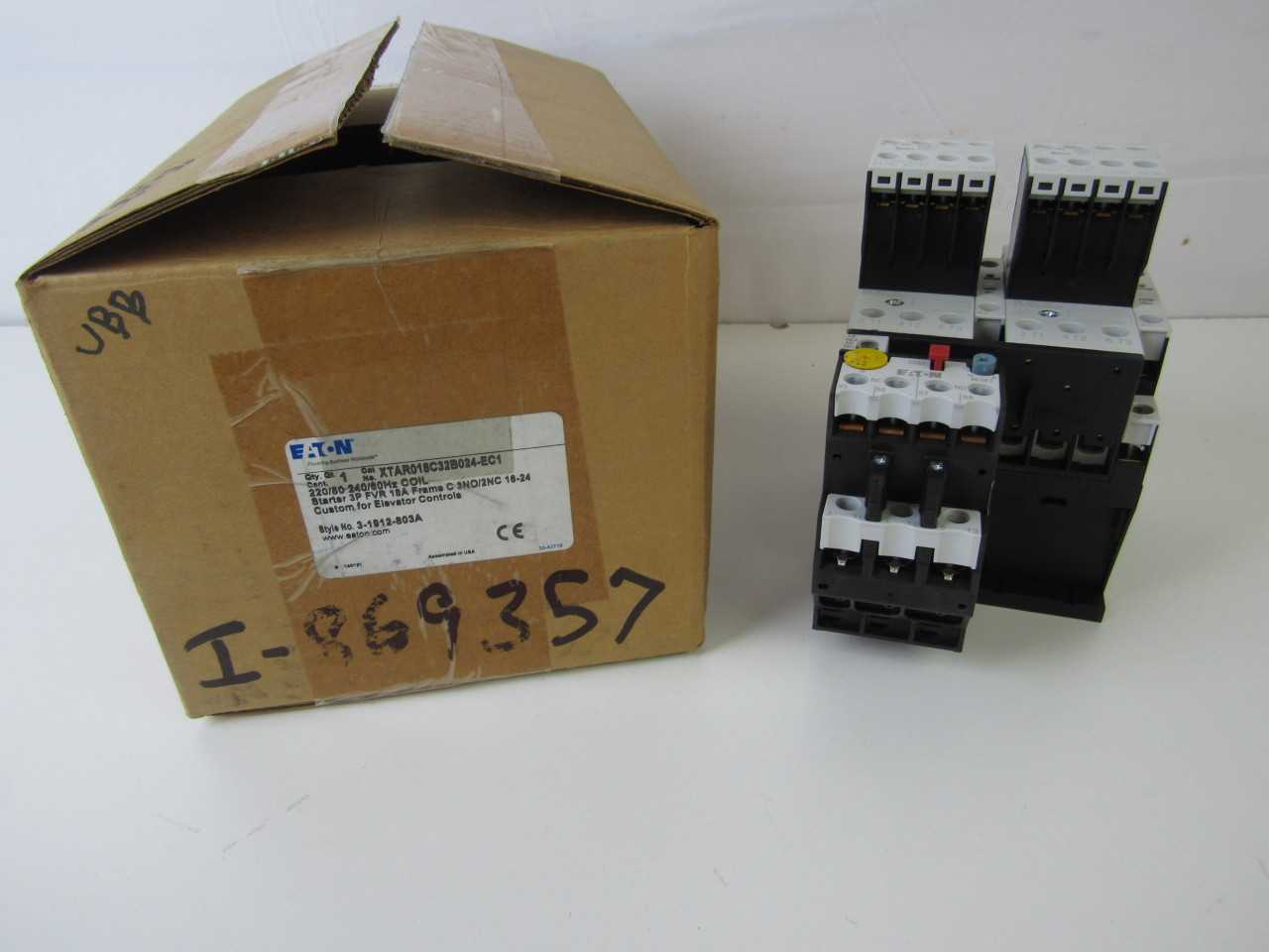 Quantity of 2x XTAR018C32B024-EC1 Starters - VALVES