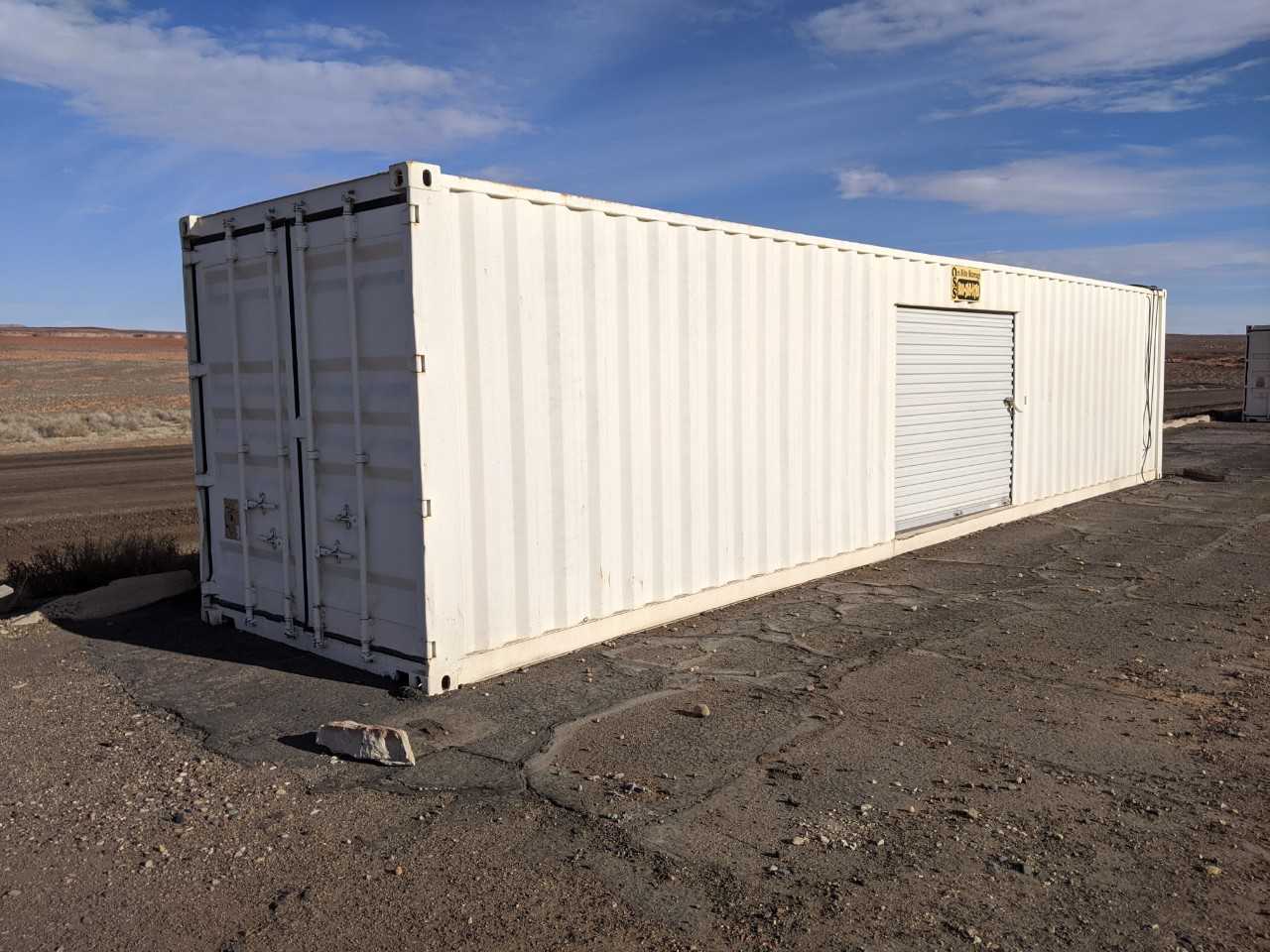 40' Conex Box with Contents - Assorted spares, bearings, fittings - TRAILERS 40' Conex Box with Contents - Assorted spares, bearings, fittings - TRAILERS