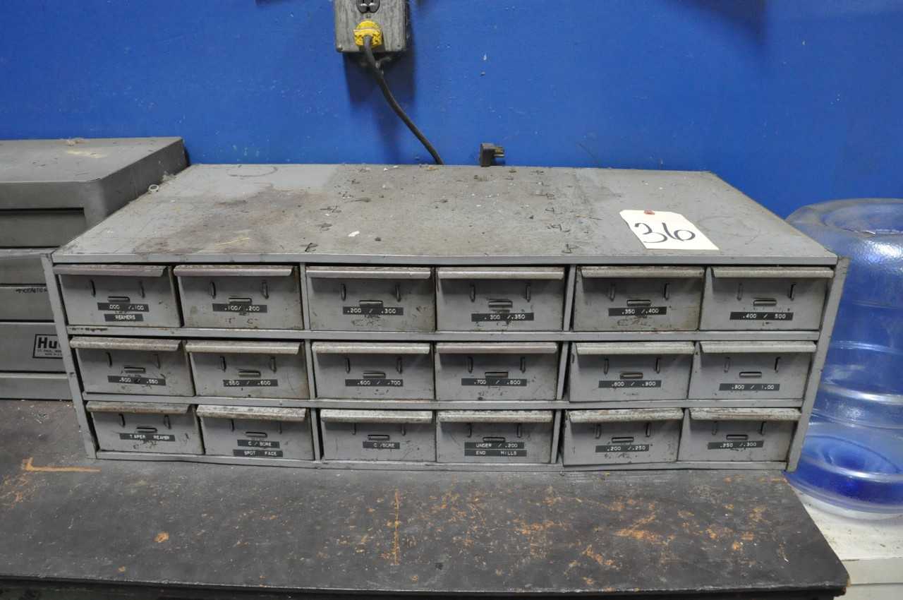 18 Drawer Bin Organizer Cabinet - TOOL STORAGE