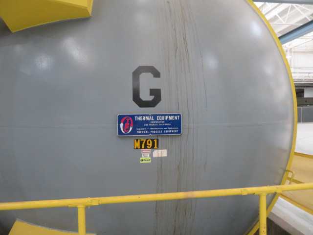 TEC Autoclave 10' X 50' 650 Degree, 210 PSI, under power at this time - MISCELLANEOUS