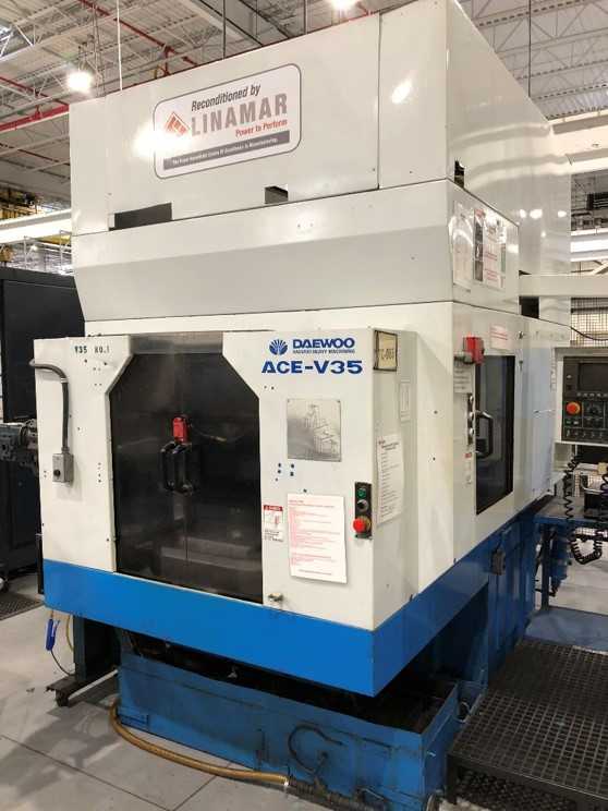 DAEWOO ACE-V35 CNC VERTICAL MILL - MACHINING CENTERS