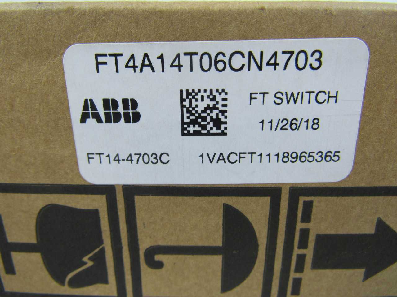 Quantity of 1x FT4A14T06CN4703 Switches - ELECTRICAL COMPONENTS Quantity of 1x FT4A14T06CN4703 Switches - ELECTRICAL COMPONENTS