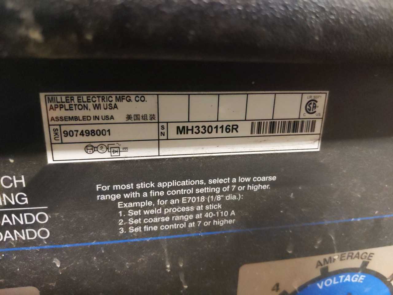Miller Bobcat 225 AC/DC Welder generator - MISCELLANEOUS