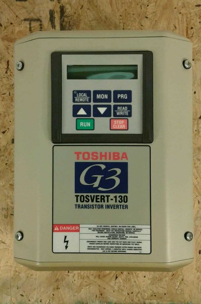 Toshiba VT130G3U2010 INPUT 208/230 50/60 HZ OUTPUT 208/230 1-80/400 HZ - New - Open Box Item - MOTOR DRIVES Toshiba VT130G3U2010 INPUT 208/230 50/60 HZ OUTPUT 208/230 1-80/400 HZ - New - Open Box Item - MOTOR DRIVES